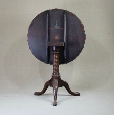 Tripod Table in Solid Cuban Mahogany, United Kingdom, 1750s-RNM-1089905