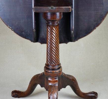 Tripod Table in Solid Cuban Mahogany, United Kingdom, 1750s-RNM-1089905