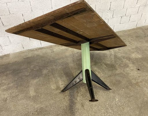 Tripod Table in the style of Jean Prouvé, 1950s-PB-1700222