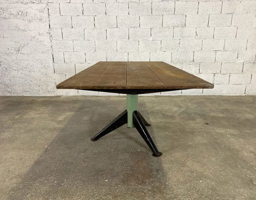 Tripod Table in the style of Jean Prouvé, 1950s-PB-1700222