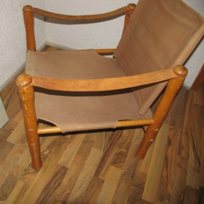 Trivia Safari Armchair by Elias Svedberg for Nordiska Kompaniet, 1940s-YGE-801889