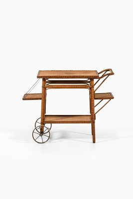 Trolley in Cane and Rattan attributed to Robert Wengler, 1940s-SC-2022152