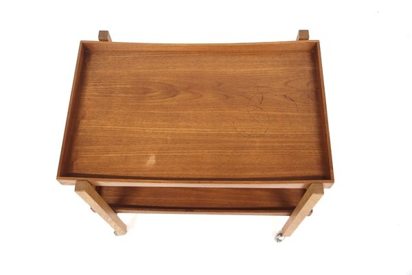 Trolley in Teak from Ikea, Sweden, 1960s-GEK-1751694