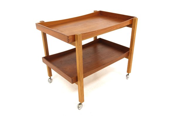 Trolley in Teak from Ikea, Sweden, 1960s-GEK-1751694