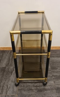 Trolley in Wood and Brass by Tommaso Barbi-RPW-1793230