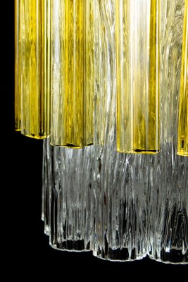 Tronchi and Gold Triedi Chandelier or Lantern from Venini, Murano, 1960s-MBH-1032616