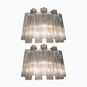 Tronchi Sconces by Toni Zuccheri for Venini, 1970s, Set of 2-MBH-1032017