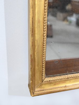 Trumeau Mirror in Gilded Wood, Late 19th Century-RVK-1701961