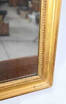 Trumeau Mirror in Gilded Wood, Late 19th Century-RVK-1701961