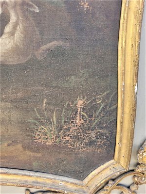 Trumeaux Paintings, Late 18th or Early 19th Century, 1800s, Paint, Wood & Gold Leaf, Set of 2-SYQ-1388010