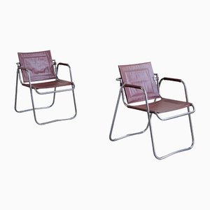 Tubauto Armchairs by Jacques Hitier, France, 1950, Set of 2-FQ-1422959