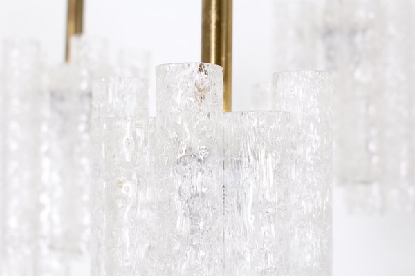 Tubular Blown Glass Suspension Lamp-OWS-982008