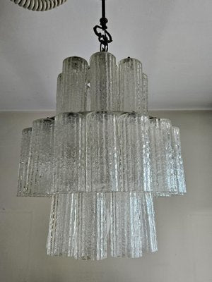 Tubular Murano Glass Chandelier, Venice, 1970s-ZUW-1799515