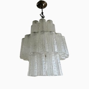 Tubular Murano Glass Chandelier, Venice, 1970s-ZUW-1799515