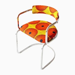 Tubular Steel Lounge Chair, 1970s-OXJ-1189496