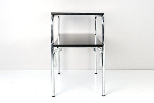 Tubular Steel Side Table, France, 1950s-LOB-882549