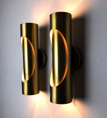 Tubular Wall Lights from Raak, 1970, Set of 2-EJE-1174594