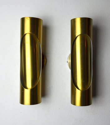 Tubular Wall Lights from Raak, 1970, Set of 2-EJE-1174594