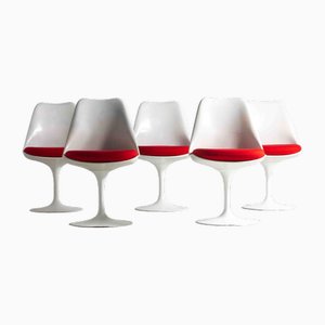 Tulip Chairs by Eero Saarinen for Knoll International, 1971, Set of 5-LIO-2034935