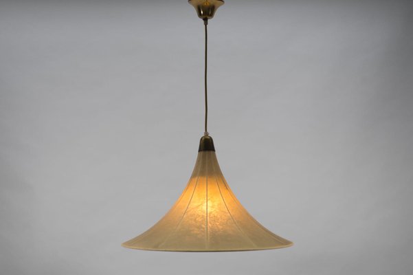 Tulip Cocoon Hanging Lamp by Munich Workshops, Germany, 1960s-KQB-1417191