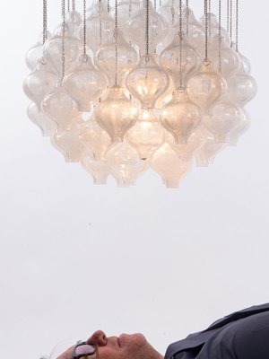 Tulipan Chandelier by J. T. Kalmar for Kalmar, 1960s-DEK-780087