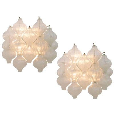 Tulipan Light Fixtures from Kalmar, 1960s, Set of 4-VDW-991985