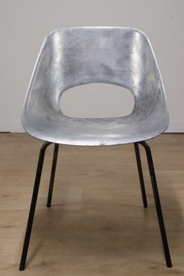 Tulipe Model Aluminum Chair by Pierre Guariche, 1960-IZV-2035394