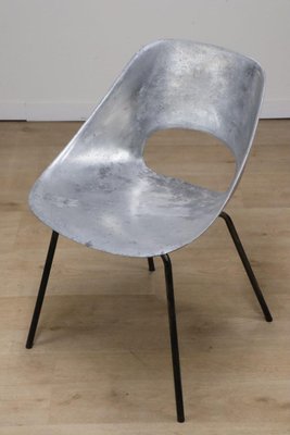 Tulipe Model Aluminum Chair by Pierre Guariche, 1960-IZV-2035394