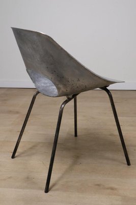 Tulipe Model Aluminum Chair by Pierre Guariche, 1960-IZV-2035394