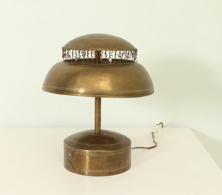 Turkish Brass Table Lamp, 1950s-UB-1797278