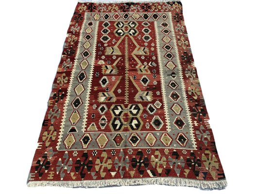 Turkish Kilim Rug-AIV-901526