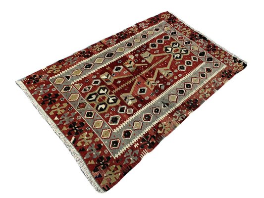 Turkish Kilim Rug-AIV-901526