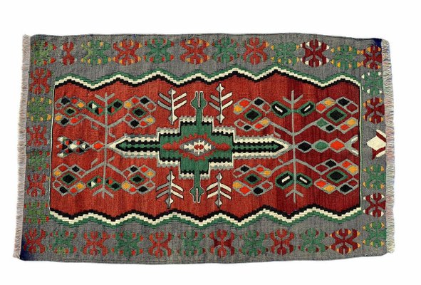 Turkish Kilim Rug-AIV-901527