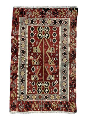 Turkish Kilim Rug-AIV-901526