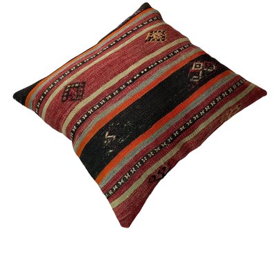 Turkish Kilim Rug Cushion Cover-AIV-1120372