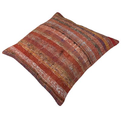 Turkish Kilim Rug Cushion Cover for Meditation Bench-AIV-1107952