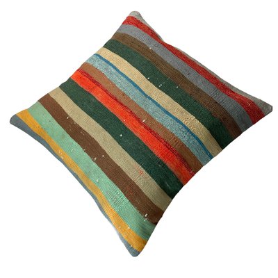 Turkish Kilim Rug Cushion Cover for Meditation Bench-AIV-1107988