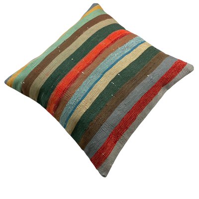 Turkish Kilim Rug Cushion Cover for Meditation Bench-AIV-1107988