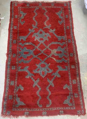 Turkish Oushak Rug, 1880s-JZV-1389546