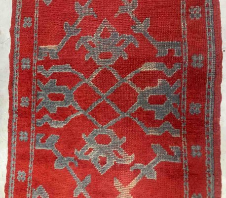 Turkish Oushak Rug, 1880s-JZV-1389546