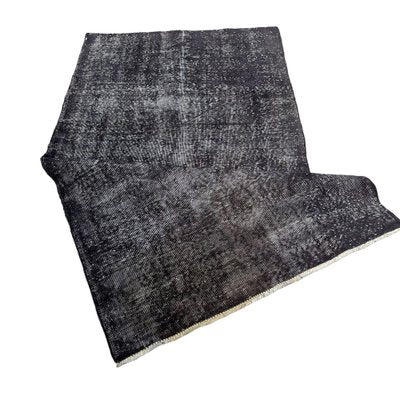 Turkish Over-Dyed Grey Rug in Wool-AIV-1333513