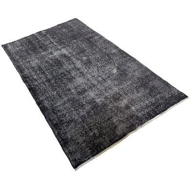 Turkish Over-Dyed Grey Rug in Wool-AIV-1333513