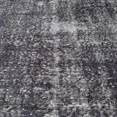 Turkish Over-Dyed Grey Rug in Wool-AIV-1333513