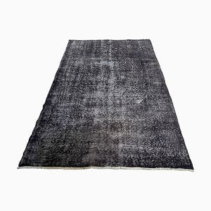 Turkish Over-Dyed Grey Rug in Wool-AIV-1333513