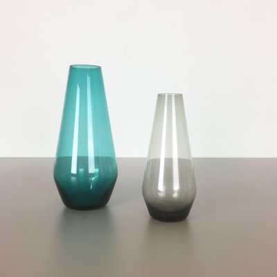 Turmalin Series Vases by Wilhelm Wagenfeld for WMF, Germany, 1960s, Set of 2-QZ-1053239