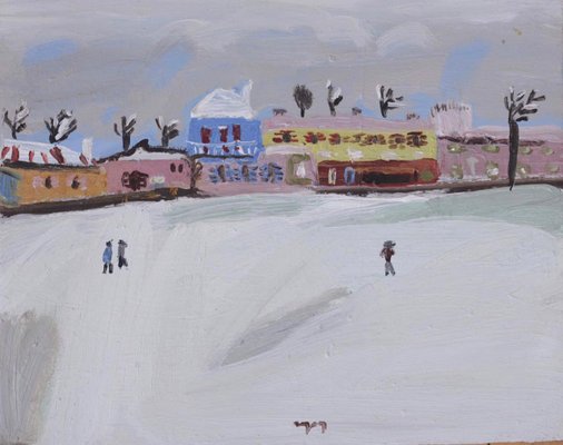 Tutu Kiladze, Winter, 2022, Oil on Canvas-CHG-2025497