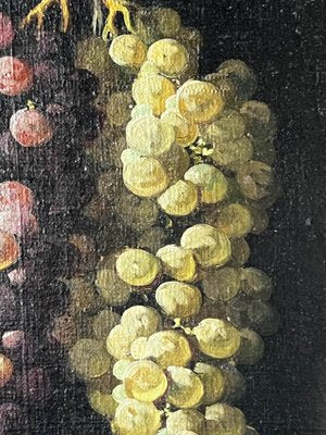 Two Bunches of Grapes, Oil on Canvas, 18th Century-OSP-2027160