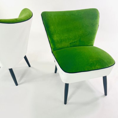 Two-Color Cocktail Armchairs, 1950s, Set of 2-PMQ-1705278