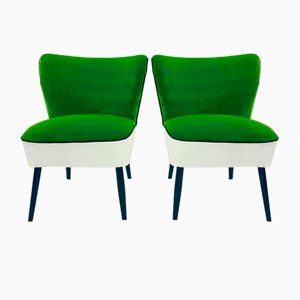 Two-Color Cocktail Armchairs, 1950s, Set of 2-PMQ-1705278