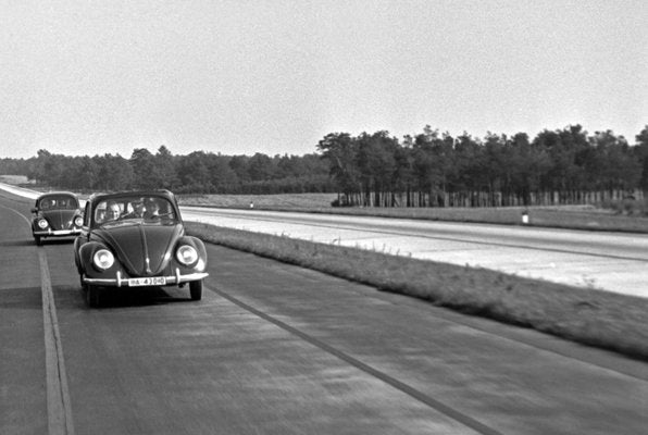 Two Different Models of the Volkswagen Beetle, Germany, 1938-DYV-1033803